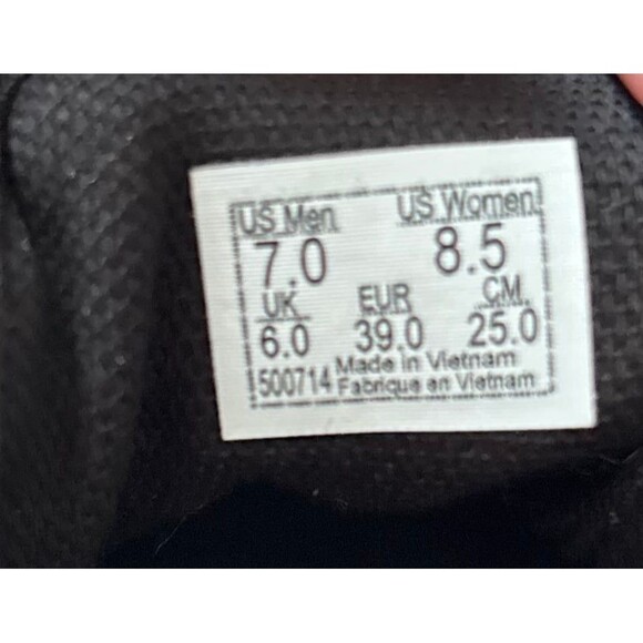 Vans Black Tie Shoes Excellent Condition Size Mens 7 Women 8.5 - Picture 4 of 10